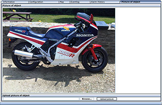 Automatrics MTrack Internet Login Motorcycle Security Images